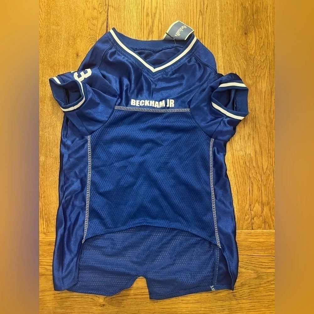 NFL NY Giants #13 Beckham Dog Jersey